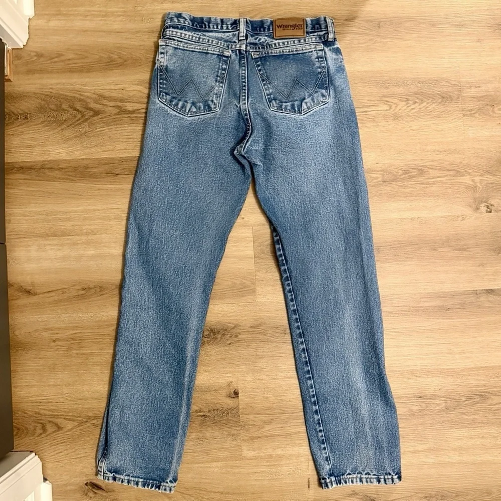 Wrangler Rugged Wear Jeans Men’s 32x34 Blue Denim Straight Leg 90s Y2K